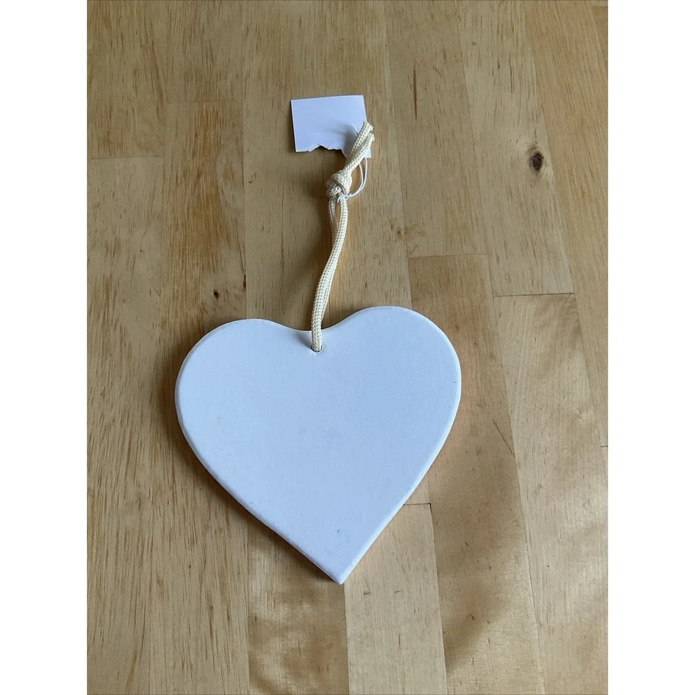 Hobby Lobby Valentines Day Decor Ceramic Heart Vintage Style Image Ornament Wall